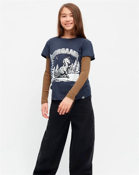 Single Cotton Tuvina T-shirt - Parisian Night 